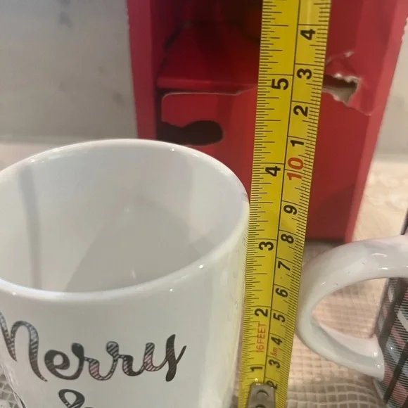 Vera Bradley Stacked Mug Set New in Box - Picture 8 of 13